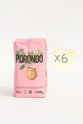 Yerba Porongo X 6 U.