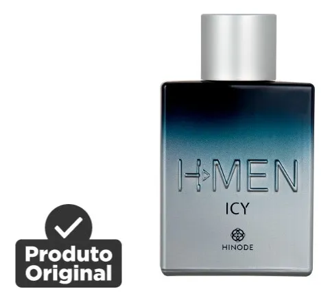 Perfume Masculino H Men Icy 75ml Original Hinode H men Icy R 115 9