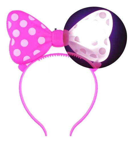 Tiara Da Minnie Pisca - Kit 10 Unidades