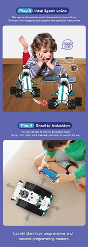 Robot Educativo Niños Para Armar 557pz Aprende Programacion