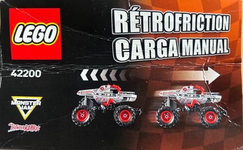 Lego Technic Monster Jam Thunder Roarus Pull Back 42200