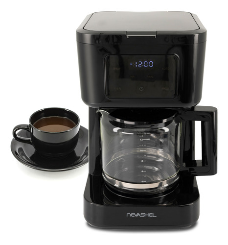Cafetera De Goteo Programable Filtro Permanten Digital 12tzs