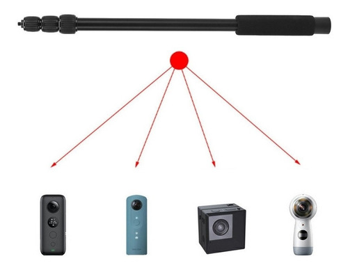 Imagen 2 de 9 de 1.5m Stand Bases Para Microfono,brazo Para Celular Y Monitor