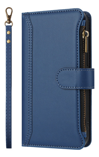 Funda Tipo Cartera Multifuncional De La Serie Umidigi Con Puntales Ajustables Y Correa De Muñeca Desmontable, Ranuras Para Tarjetas