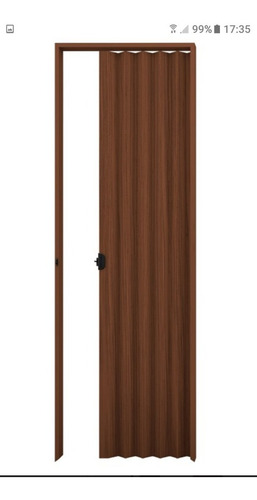 Imagen 4 de 6 de Puerta Plegable Pvc Relieve Real Imitacion Madera