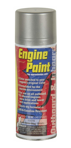 Pintura Aerosol Para Motor 12 Onzas Honda Oyster Silver