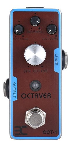 Pedal De Efecto Mini Octavador Ex Oct1 Octave Guitarra ...