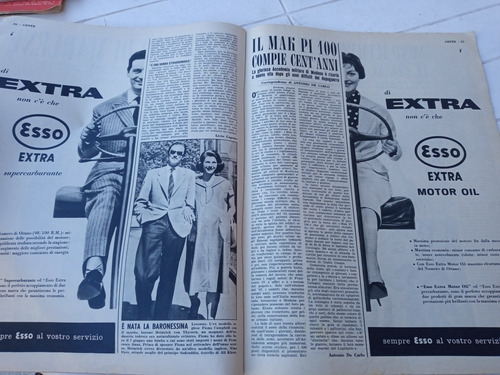 Revista Gente N.25 - 18 Junio 1958 - Marina Mussolini (Usado)