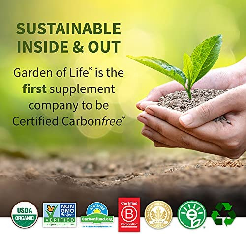 Enzimas Formuladas Pelo Garden Of Life Dr. Com Papaína, Bro
