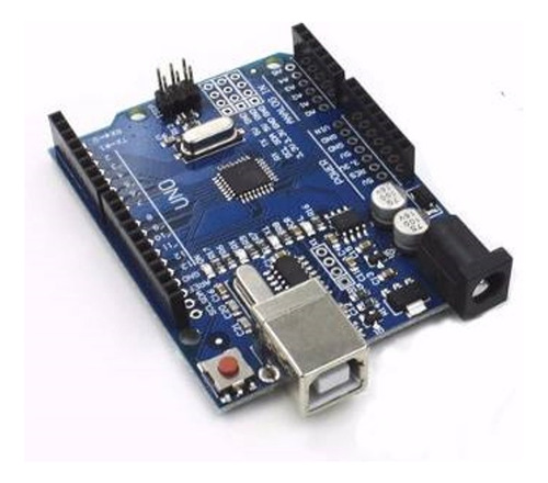 100% Funcional Con Arduino Uno R3 Mega328p Ch340 Usb