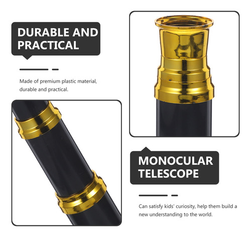 Telescopio Portátil, Catalejo, Telescopio Monocular Para Niñ