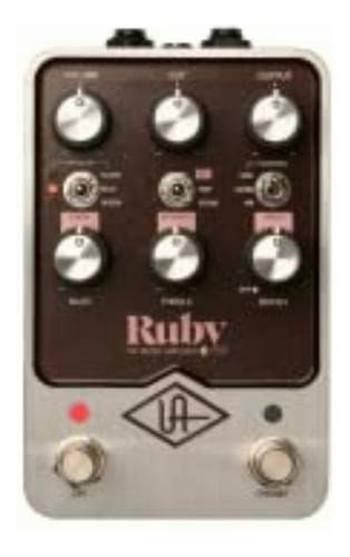 Universal Audio Uafx Ruby '63 Amplificador De Impulso