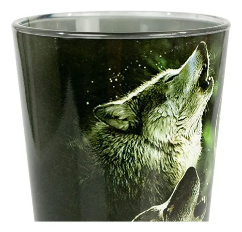 16oz Pack Official Wolf Pack Howling En El Regalo De Novedad
