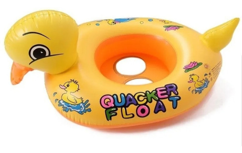 Flotador Patito Inflable Salvidas Para Bebe Agua Oferta