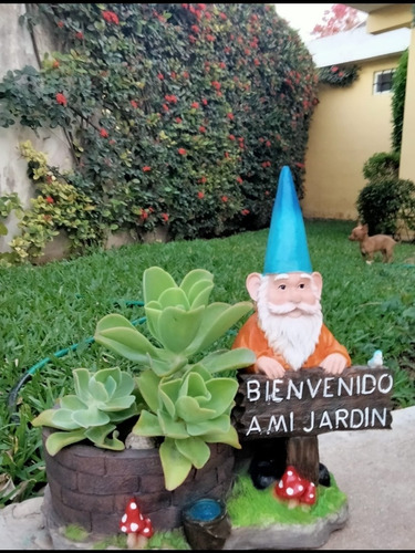 Duende Enano De Bienvenido.