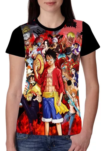 Camisa Camiseta One Piece Desenhos Série Mangá Anime Hd 01 - Estilo Kraken  - Camiseta Feminina - Magazine Luiza