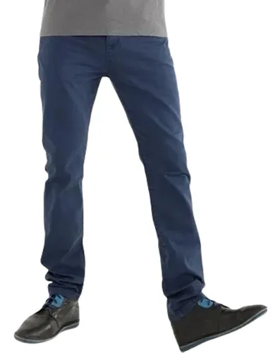Pantalon azul acero hombre hot sale