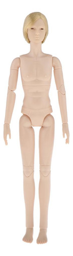 Bjd 24 Cuerpo De Vinilo Desnudo De Muñeca Articulada Con