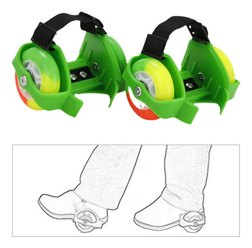 Heel Wheel Skates, Roller Heel Skates, Skating Shoes For