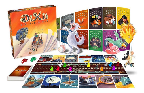 Imagen 2 de 3 de Dixit Odyssey - Juego De Mesa - Español !!! + Envío Gratis