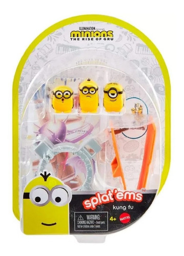 Minions Splatems Multipack Kung Fu Gmd77 - Mattel