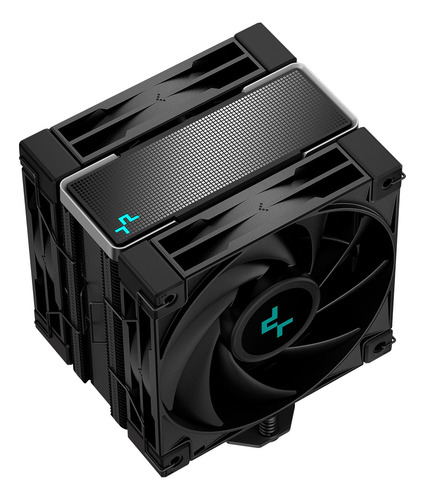 Air Cooler Deepcool Ak400 Plus Zero Dark Dual Fan Intel Amd