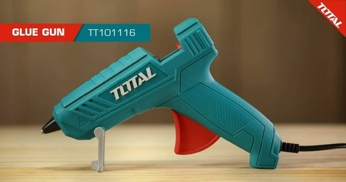 Imagen 2 de 3 de Pistola Pegar Encoladora Silicona 20w Ø11,2mm Total Tt101116