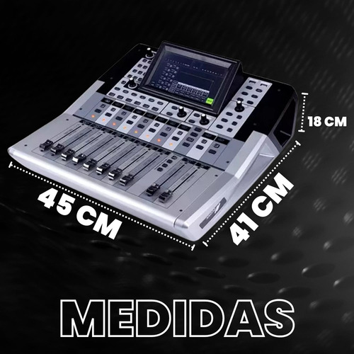 Mesa Som Digital Atrium 12 Canais Profissional Efeitos Duonn