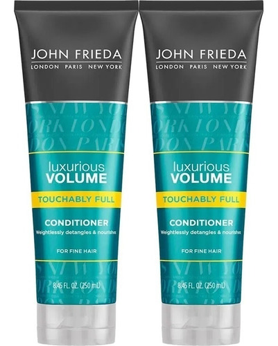 John Frieda Cond Luxurious Volume Touchable 250ml Pack C/2