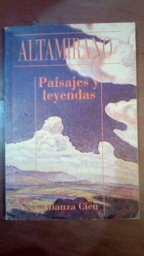 Paisajes Y Leyendas Ignacio M. Altamirano Libro