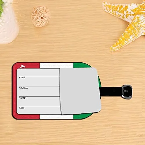 Nicokee Italia País De Origen Equipaje Maleta Etiquetas De I