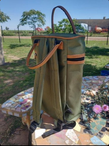 Imagen 7 de 10 de Bolso Matero Yuco Mochila (apto Stanley) - Envío Gratis