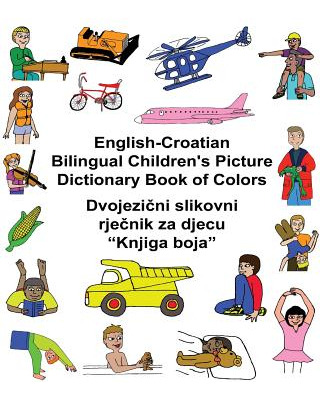 Libro English-croatian Bilingual Children's Picture Dicti...