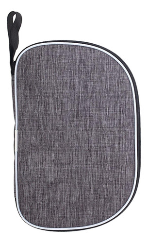 Estuche Para Raquetas De Tenis De Mesa Bolsillo Gris Para