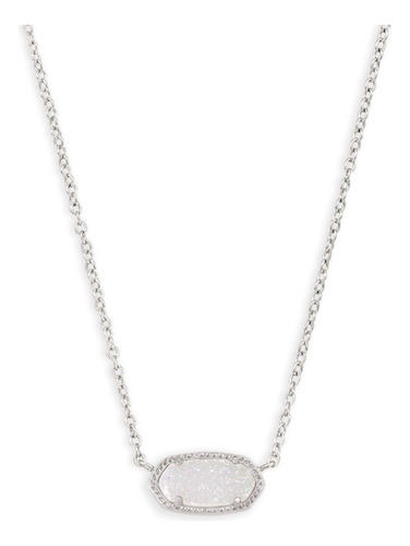 Kendra Scott - Collar Elisa, Metal Metal No Precioso., Cuarz