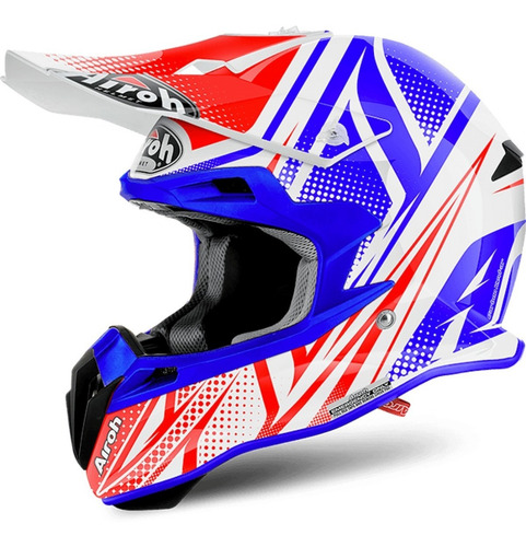 Imagen 1 de 1 de Casco Cross Enduro Airoh Terminator 2.1 Cleft Gloss
