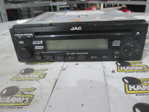 Radio Som Cd Player Original Jac J3 2011 2012 2013