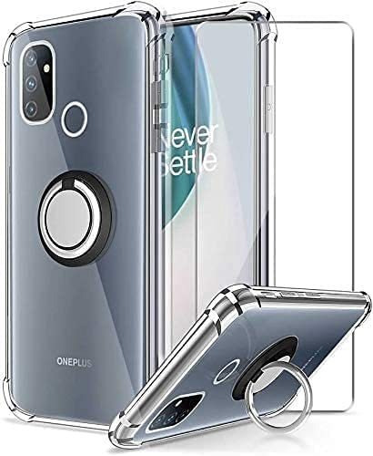 Funda Transparente Para Oneplus Nord N100 Y Vidrio Templado