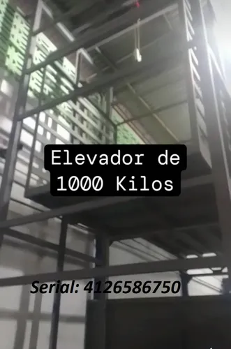 Elevador De Carga Industrial