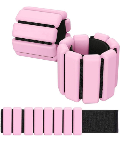 Pesas De Tobillo Tobillera Muñeca Set 2 De 2 Lbs Total 4lbs