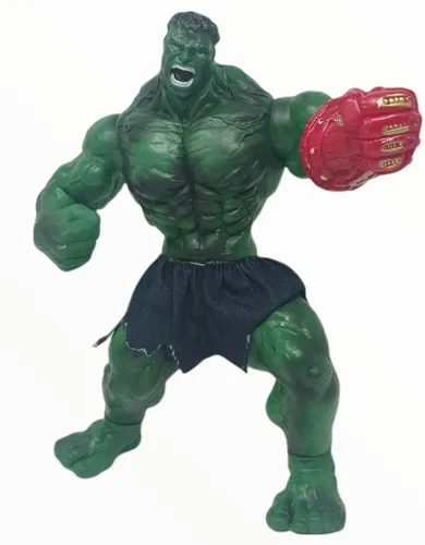 Hulk Con Guante De Thanos Juguete Figura 34cm