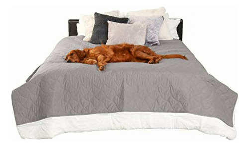 Furhaven Large/queen Size Waterproof & Non Slip Quilted