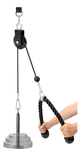 A Sistema De Cables De Polea Diy Para Entrenamiento De