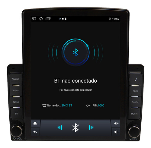 Multimidia Tesla Universal Adak 2+64gb Quadcore Carplay 9.7p
