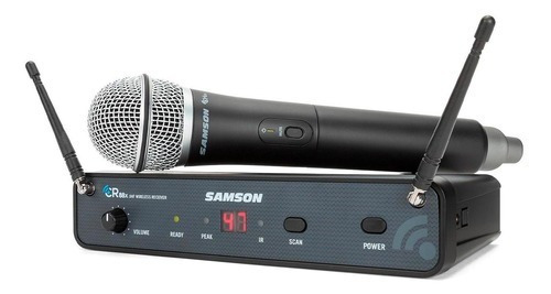 Micrófono De Mano Inalámbrico Swc88xhcl6-k Samson