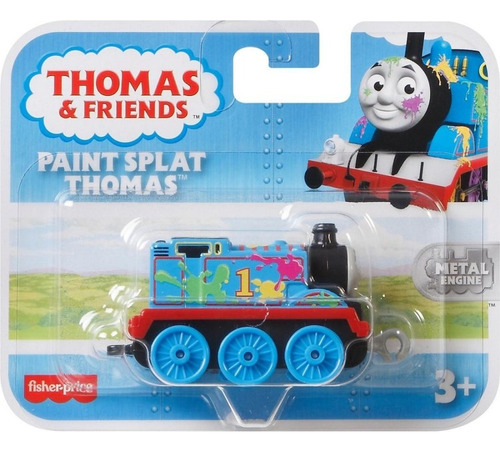 Tren Thomas Paint Splat Push Along - Fisher Price