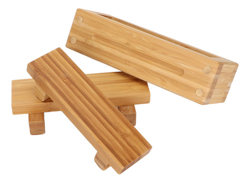 Molde De Madera Para Prensa De Sushi, Cajas Rectangulares Pa