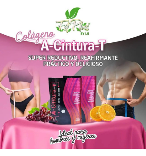 A-cintura-t 500grs Fit Plus P/ Flacidez + Vientre Plano Plus