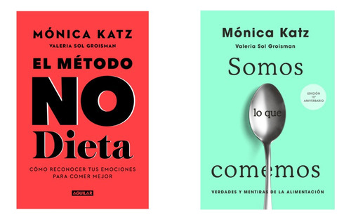 No Dieta Metodo + Somos Comemos - Katz - Aguilar - 2 Libro 