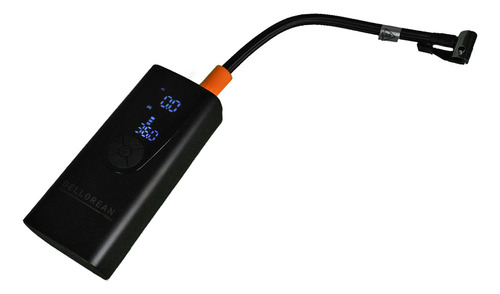 Mini Compresor Inflador Dellorean Automatico Moto Auto Usb Color Negro Fase Eléctrica Monofásica